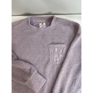 Marley Lilly Sweater Purple Chenille Oversized Long S/M Cozy Lounge Weekend Wear
